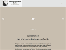 Tablet Screenshot of katzenschutznetze-berlin.de